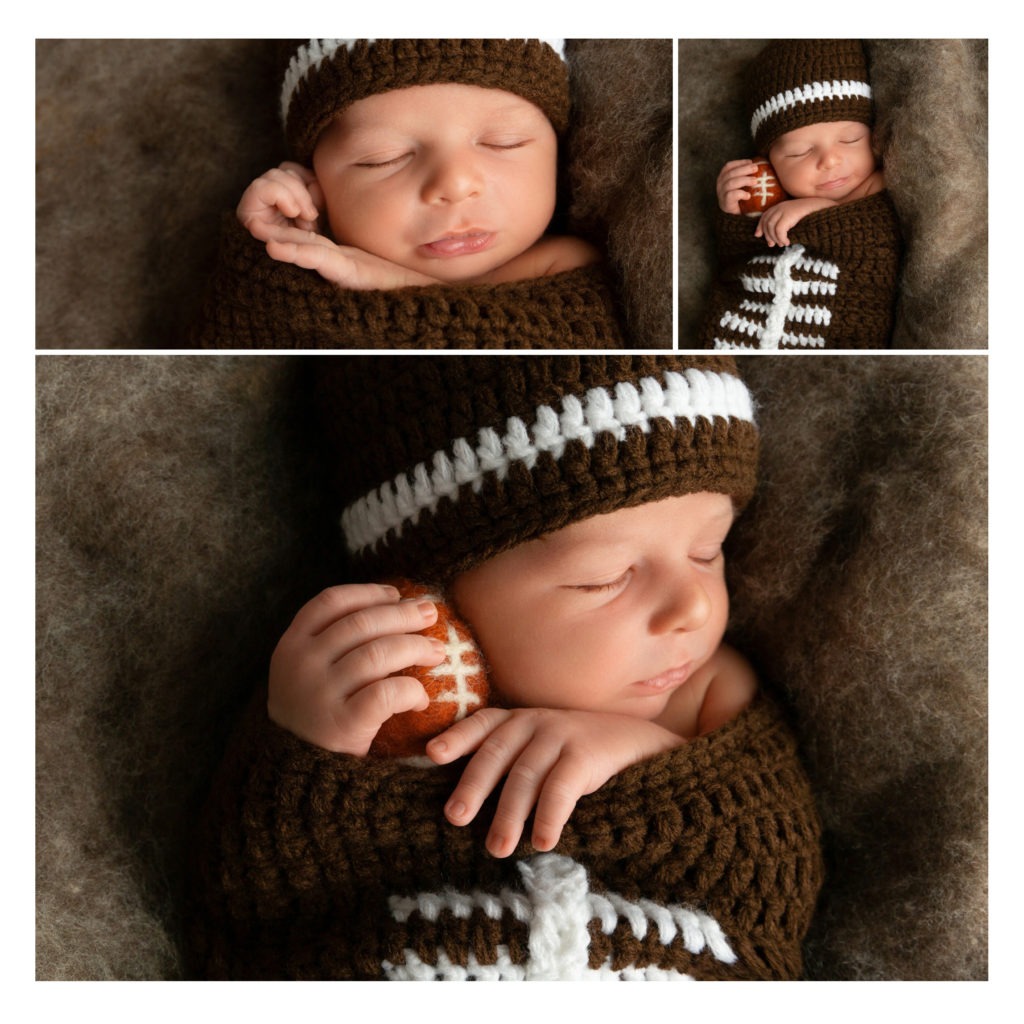 Studio portrait photographer Alicia Smith has all the props needed for your newborn session