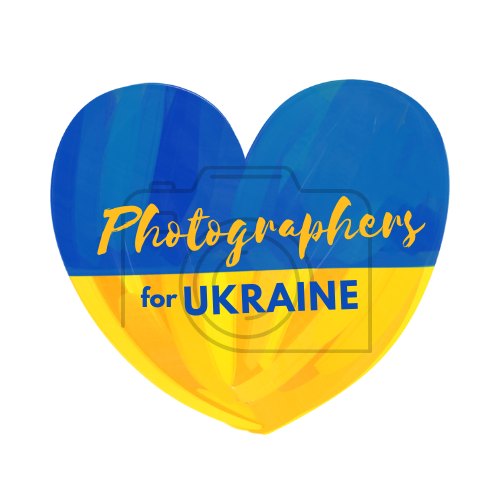 photographers for ukraine camera logo