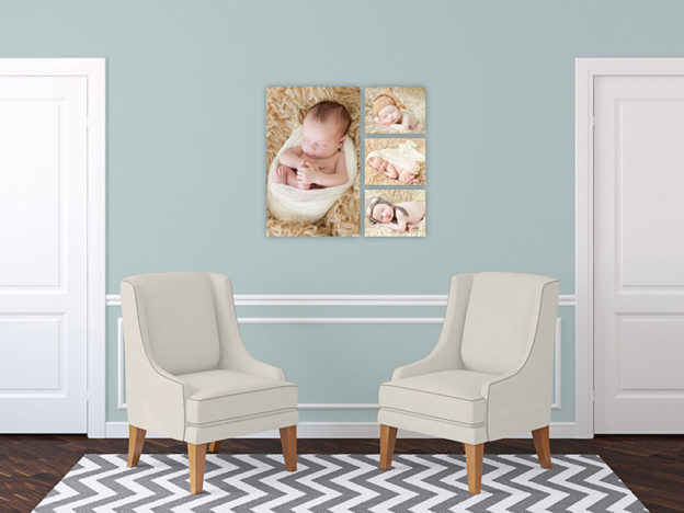 Final Artwork Gallery Fort Mill, SC Tega Cay, SC Charlotte, NC, canvas collection, newborn baby portrait