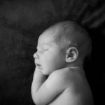 New baby boy Fort Mill, SC Charlotte, NC Tega Cay, SC portraits black and white
