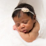 dream baby, newborn girl in her belly cast, Fort Mill, SC, Charlotte, NC, Tega Cay, SC, baby photography