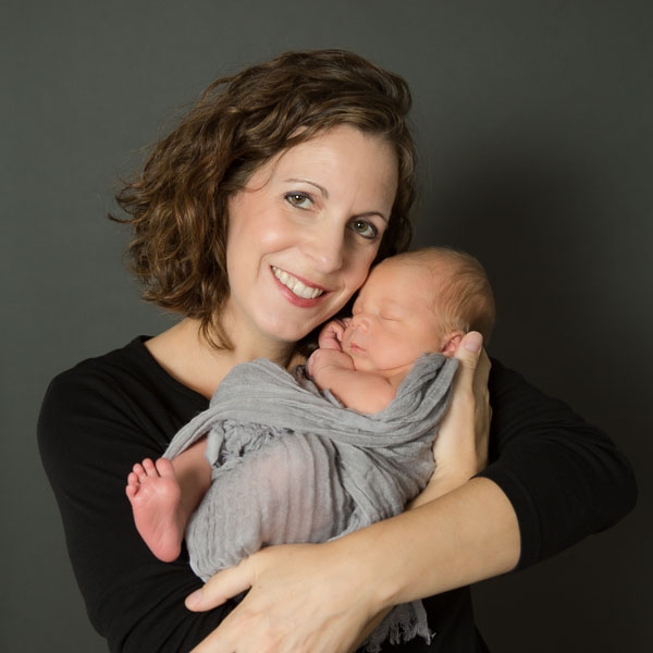 show up for newborn portraits