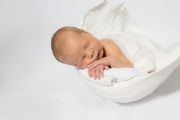 show up for your newborn photo shoot