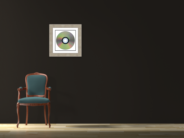 framed cd on the wall no one wants this fort Mill sc photography