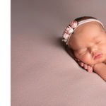 custom designed album spread, newborn baby girl, Fort mill, SC, Charlotte, NC