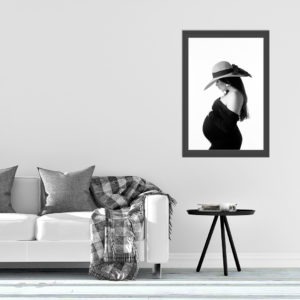 framed print, maternity portraits, playful, Fort mill sc, charlotte nc